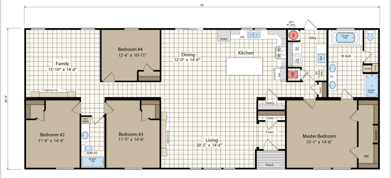 The Memphis Floor Plan