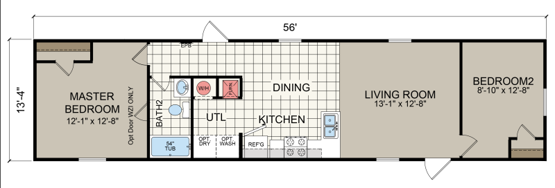 The Deringer Floor Plan