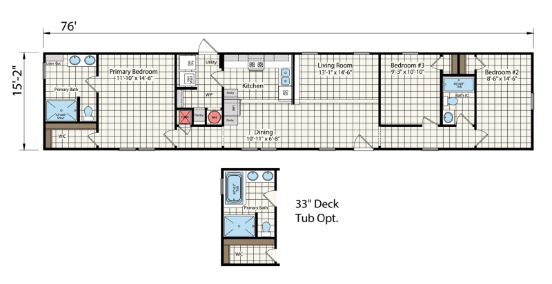 The Zephyr Floor Plan