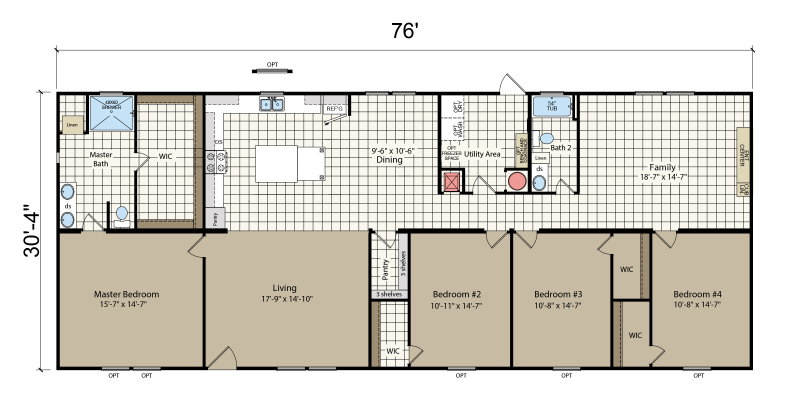 The Talladega Floor Plan